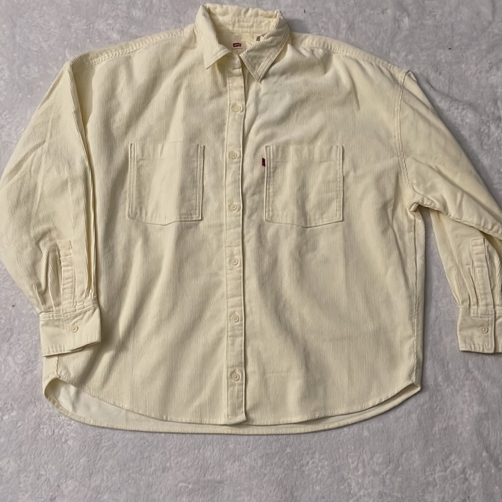 CORDUROY BUTTON UP SHIRT